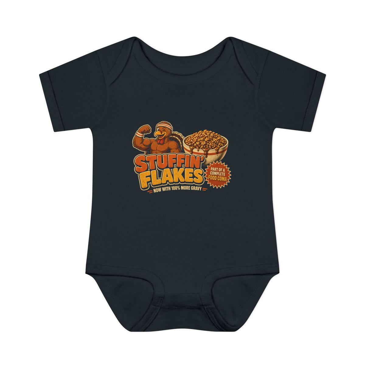 Stuffin' Flakes Baby Onesie