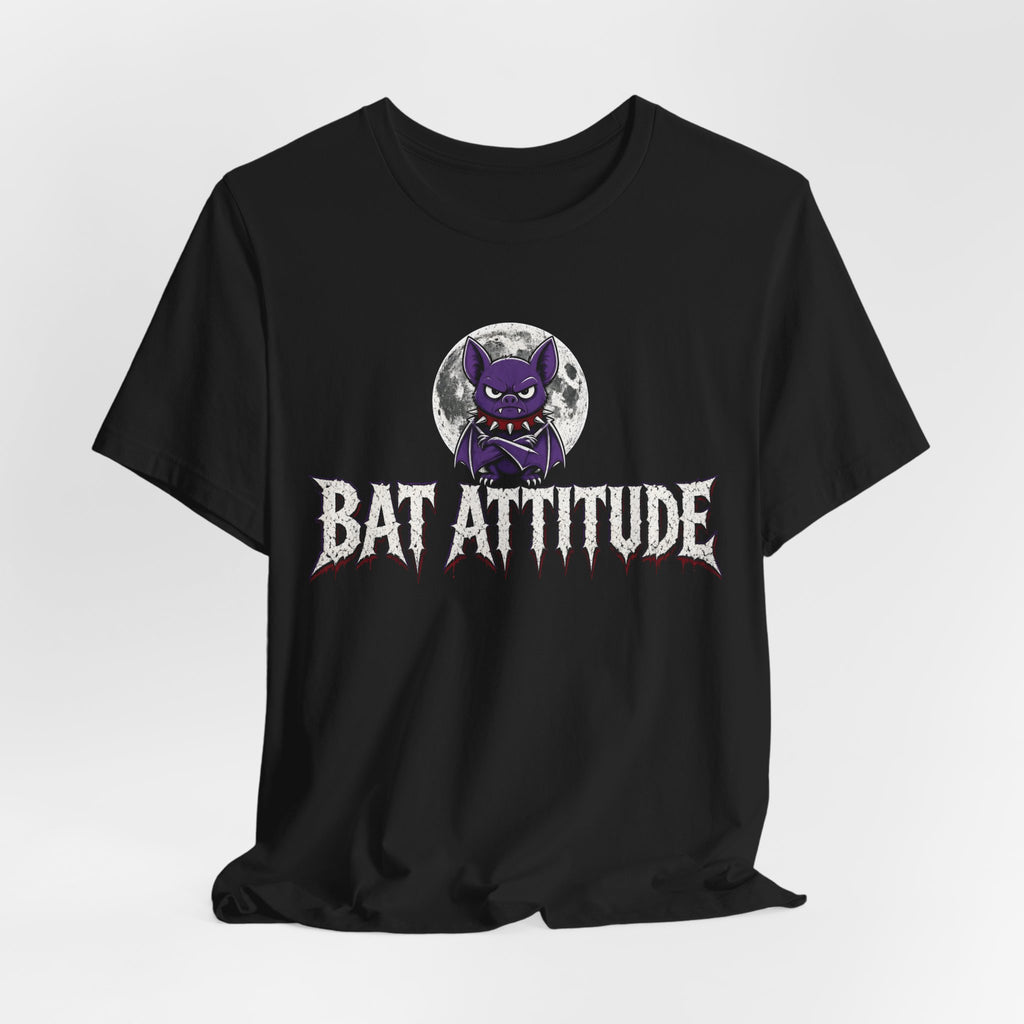 Bat Attitude Halloween Tee