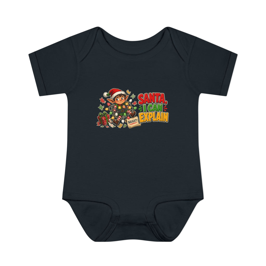 Santa I Can Explain Baby Onesie