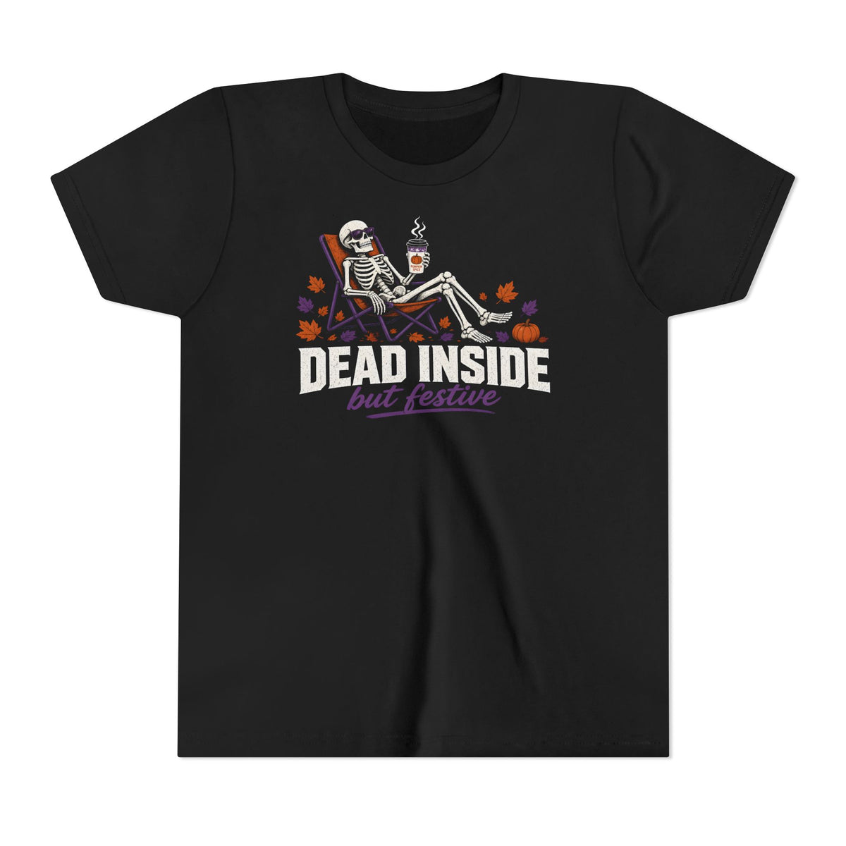 Dead Inside (But Festive) Kids Tee