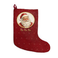 Vintage Santa Ho Ho Ho Stocking