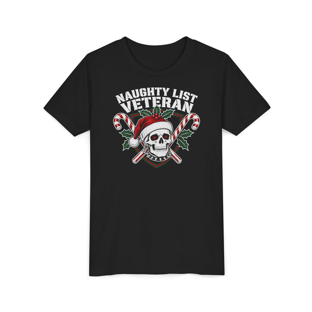 Naughty List Veteran Kids Tee
