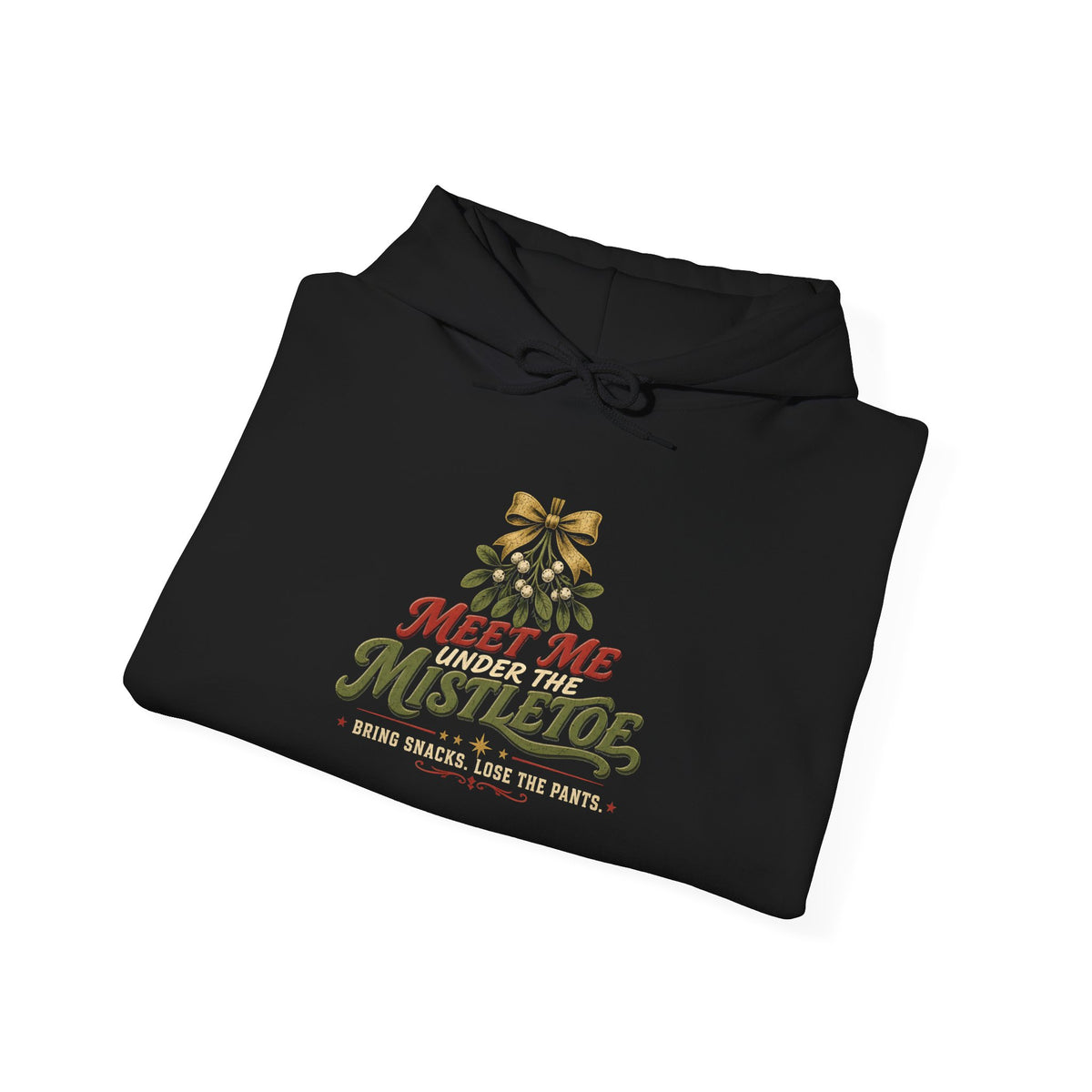 Meet Me Under The Mistletoe Christmas Hoodie