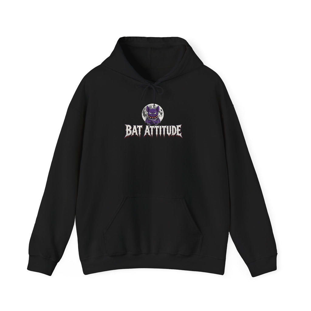 Bat Attitude Halloween Hoodie