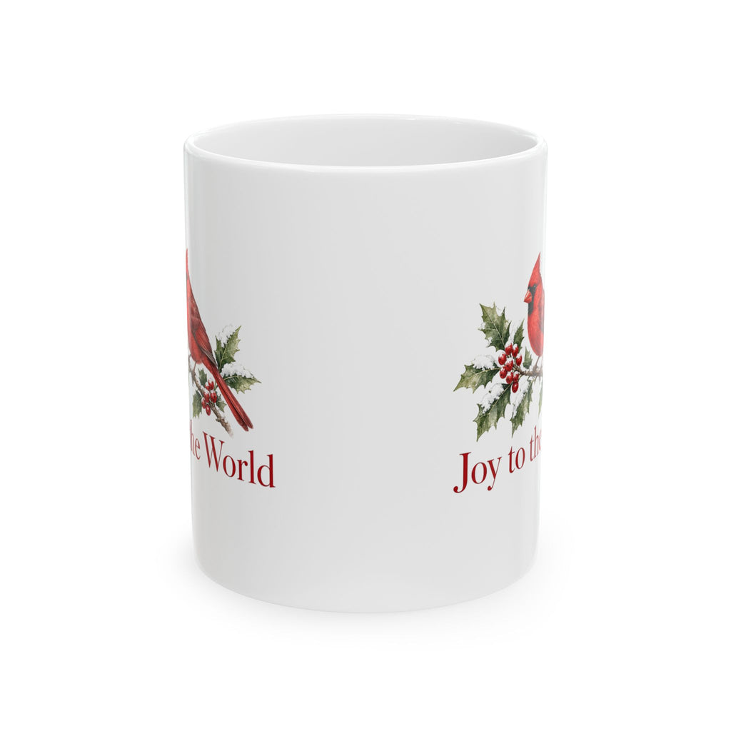 Cardinal Joy to the World Mug