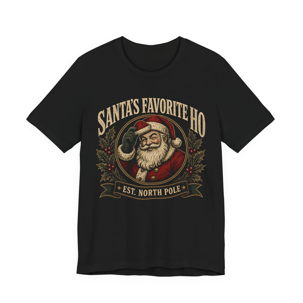 Santa's Favorite Ho Christmas Tee
