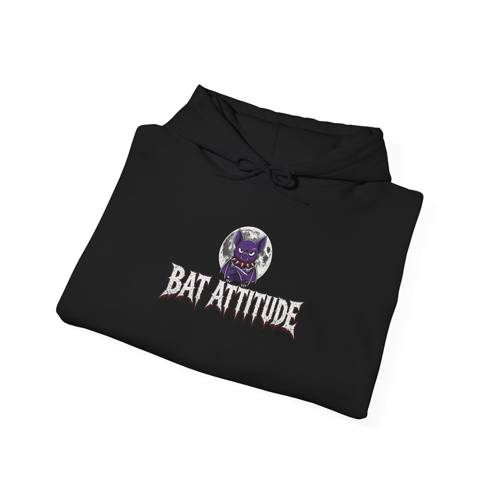 Bat Attitude Halloween Hoodie