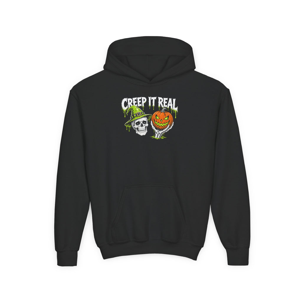 Creep It Real Kids Halloween Hoodie
