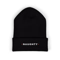 Naughty Embroidered Beanie