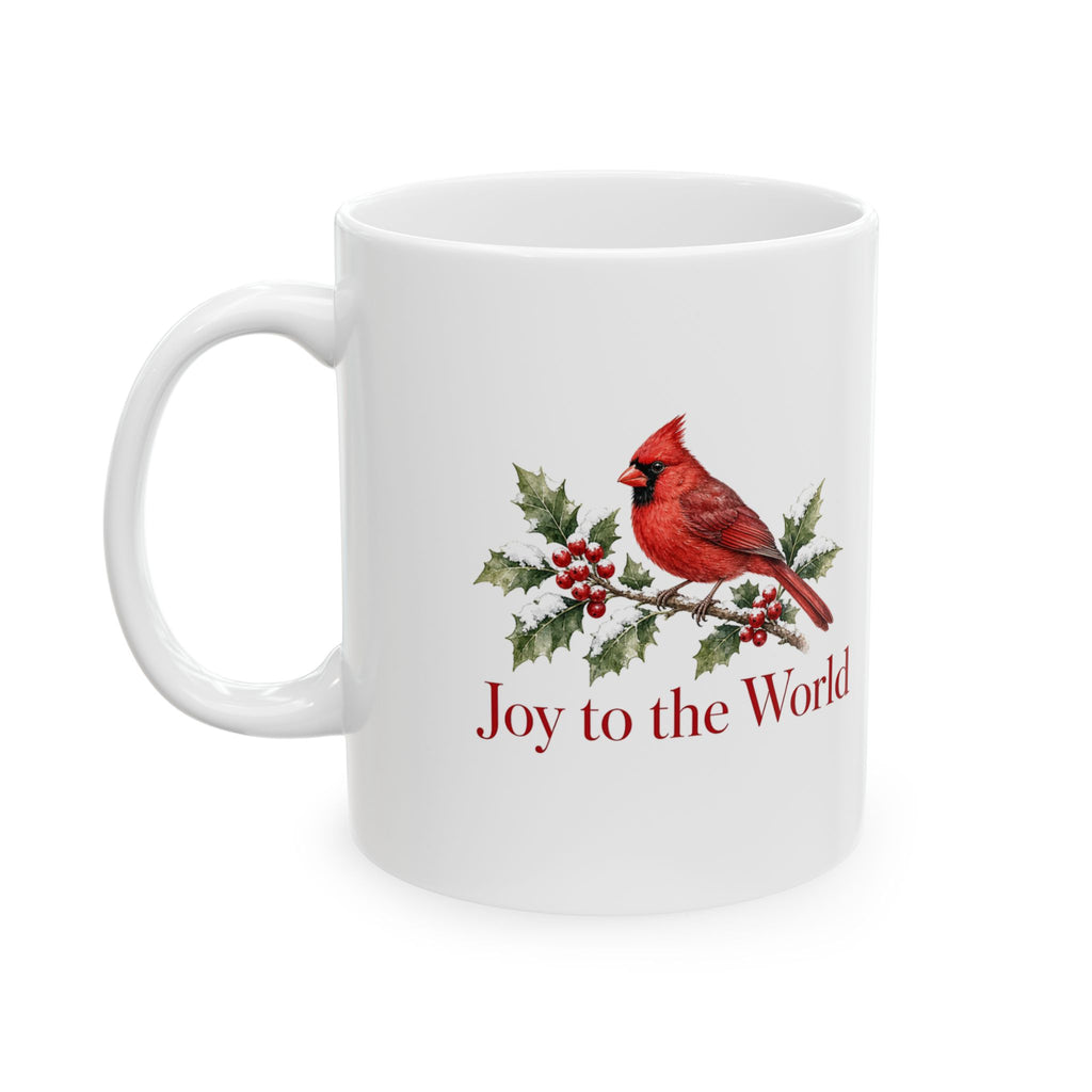 Cardinal Joy to the World Mug