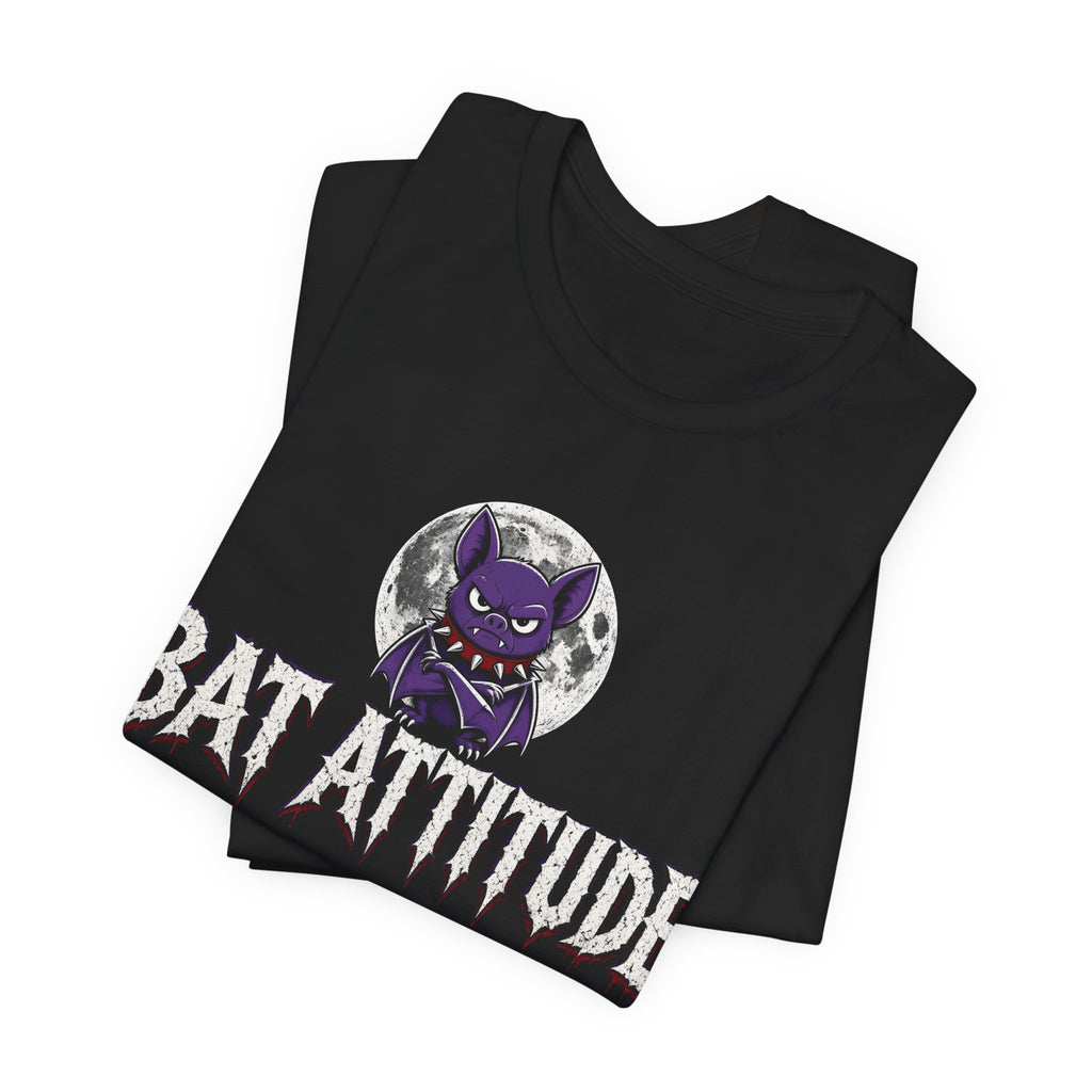 Bat Attitude Halloween Tee