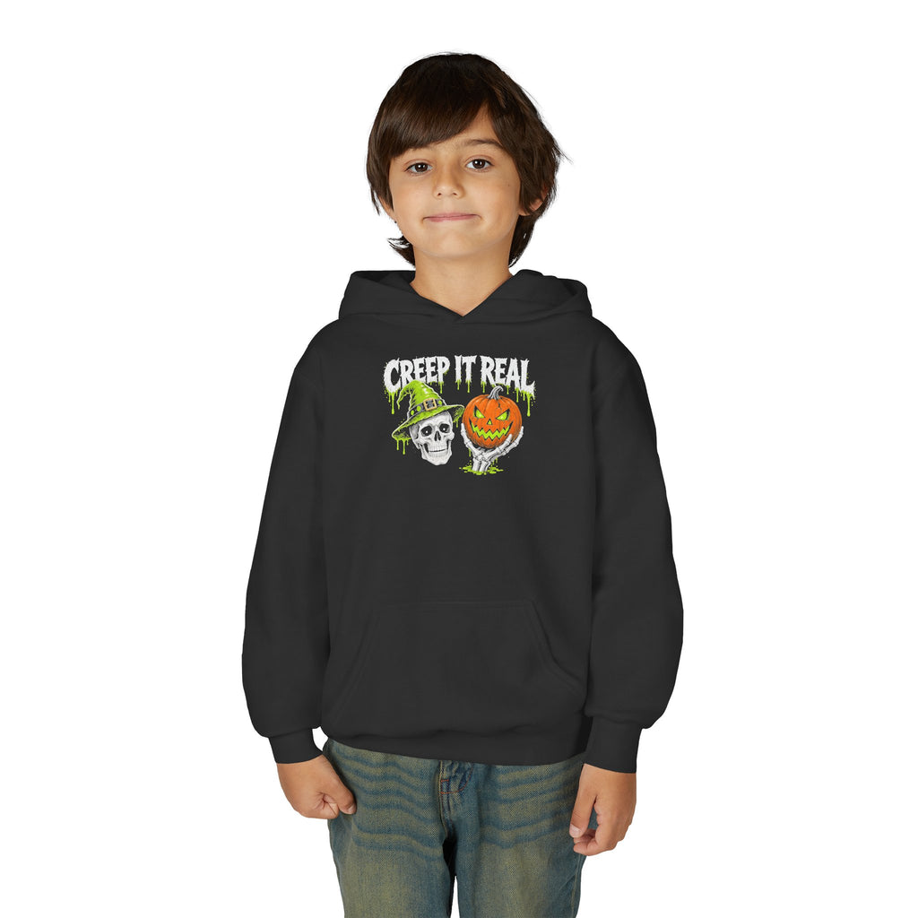 Creep It Real Kids Halloween Hoodie