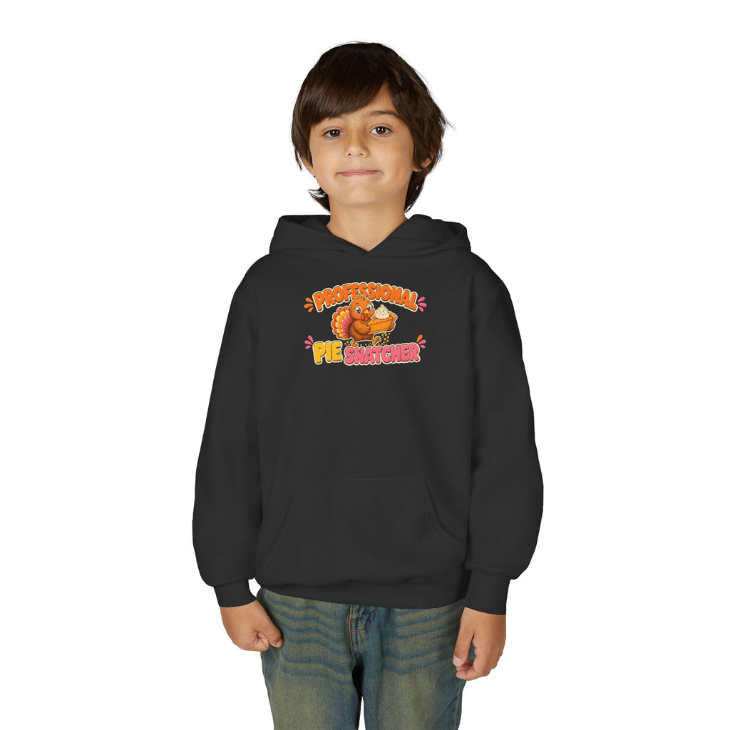 Professional Pie Snatcher Kids Thanksgiving Hoodie