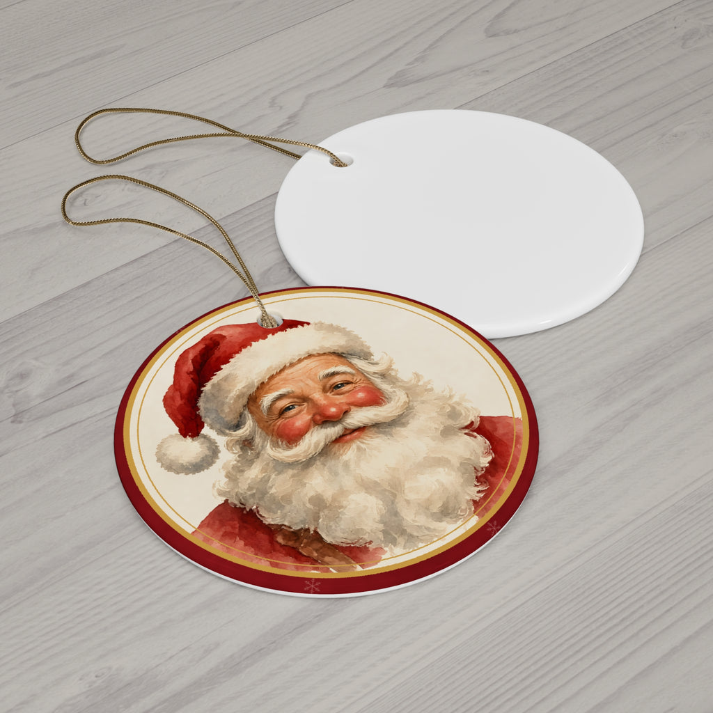 Vintage Santa Ornament