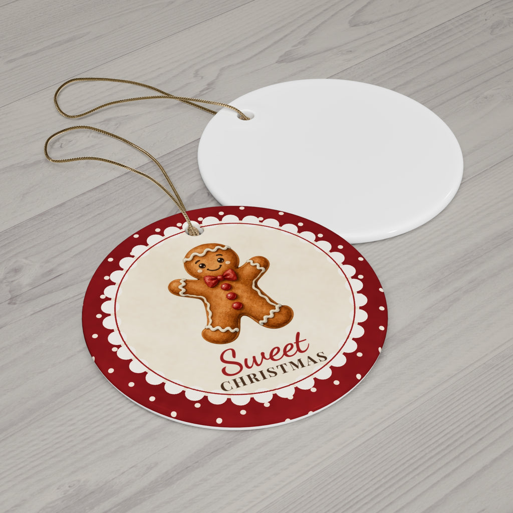 Gingerbread Sweet Christmas Ornament