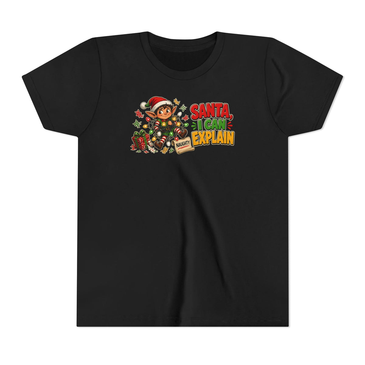 Santa I Can Explain Kids Christmas Tee