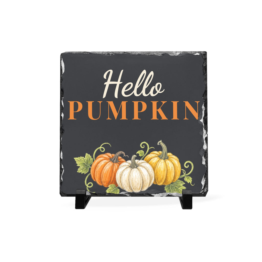 Hello Pumpkin Slate Sign