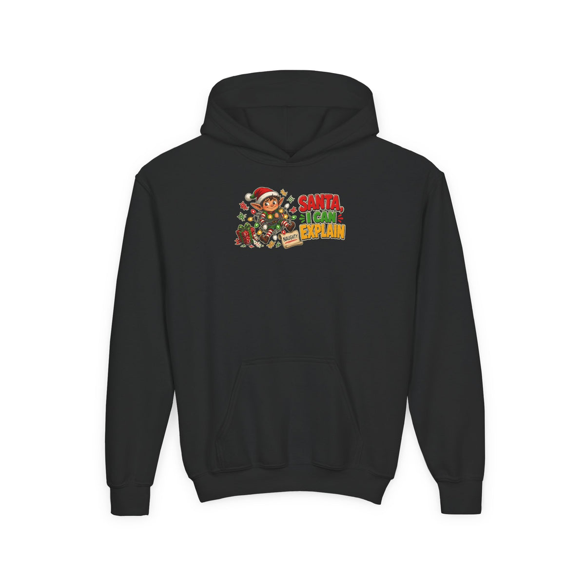Santa I Can Explain Kids Christmas Hoodie