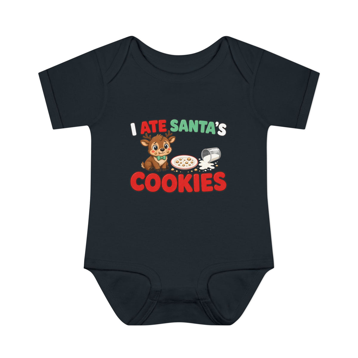 I Ate Santa's Cookies Baby Onesie