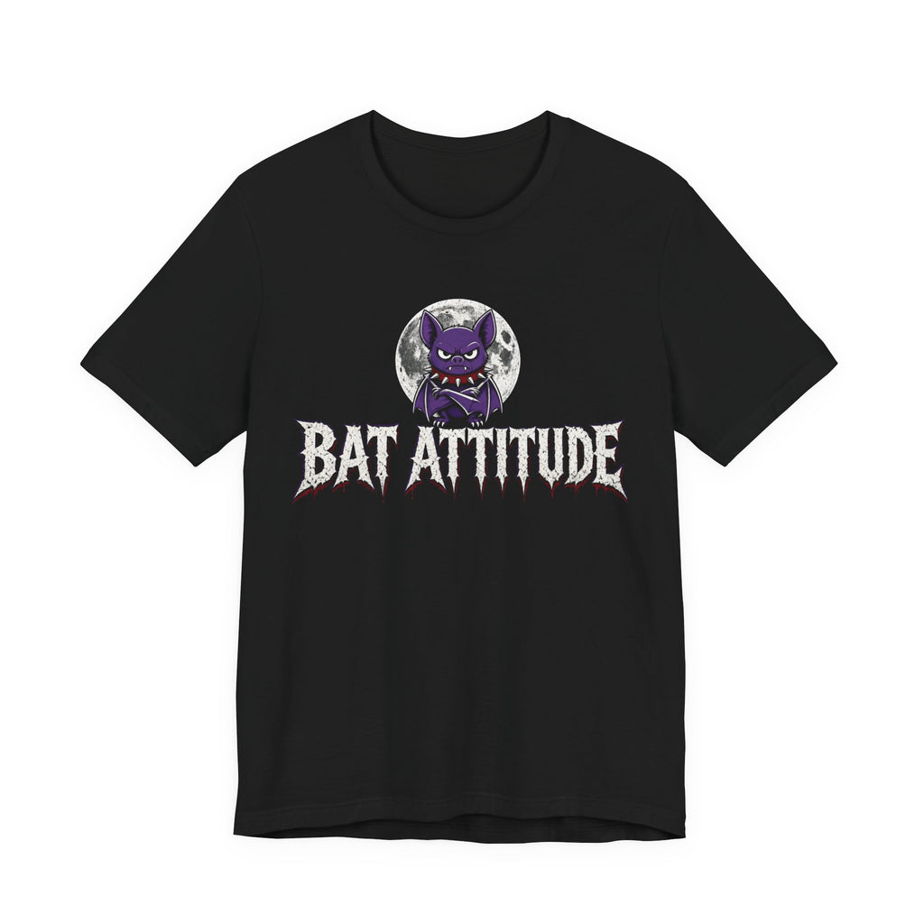 Bat Attitude Halloween Tee