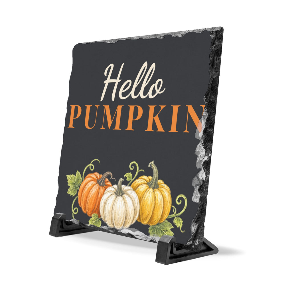 Hello Pumpkin Slate Sign
