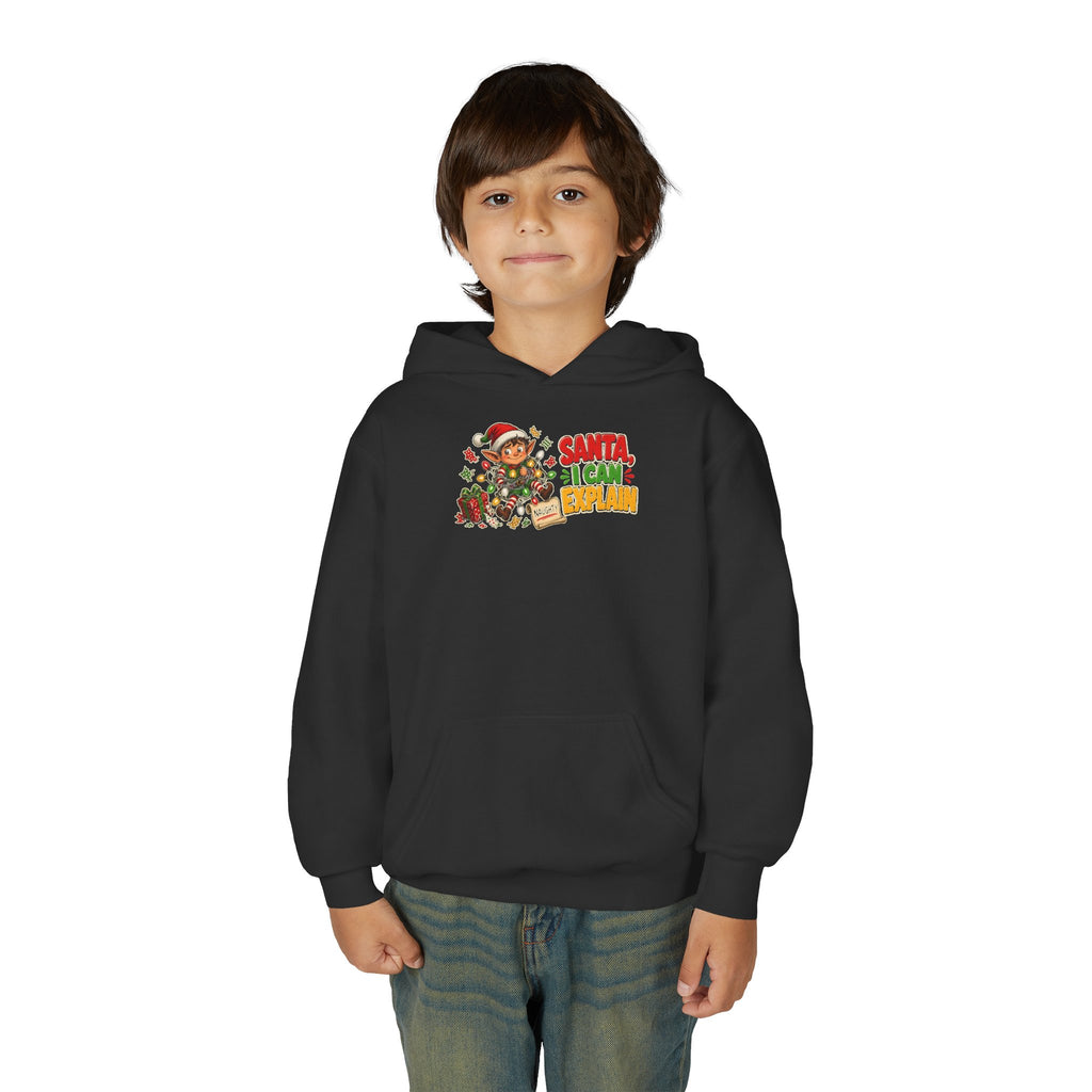 Santa I Can Explain Kids Christmas Hoodie