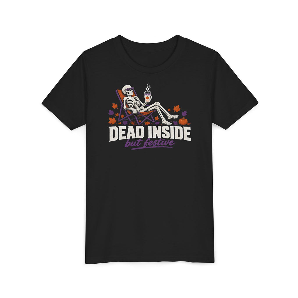 Dead Inside (But Festive) Kids Tee
