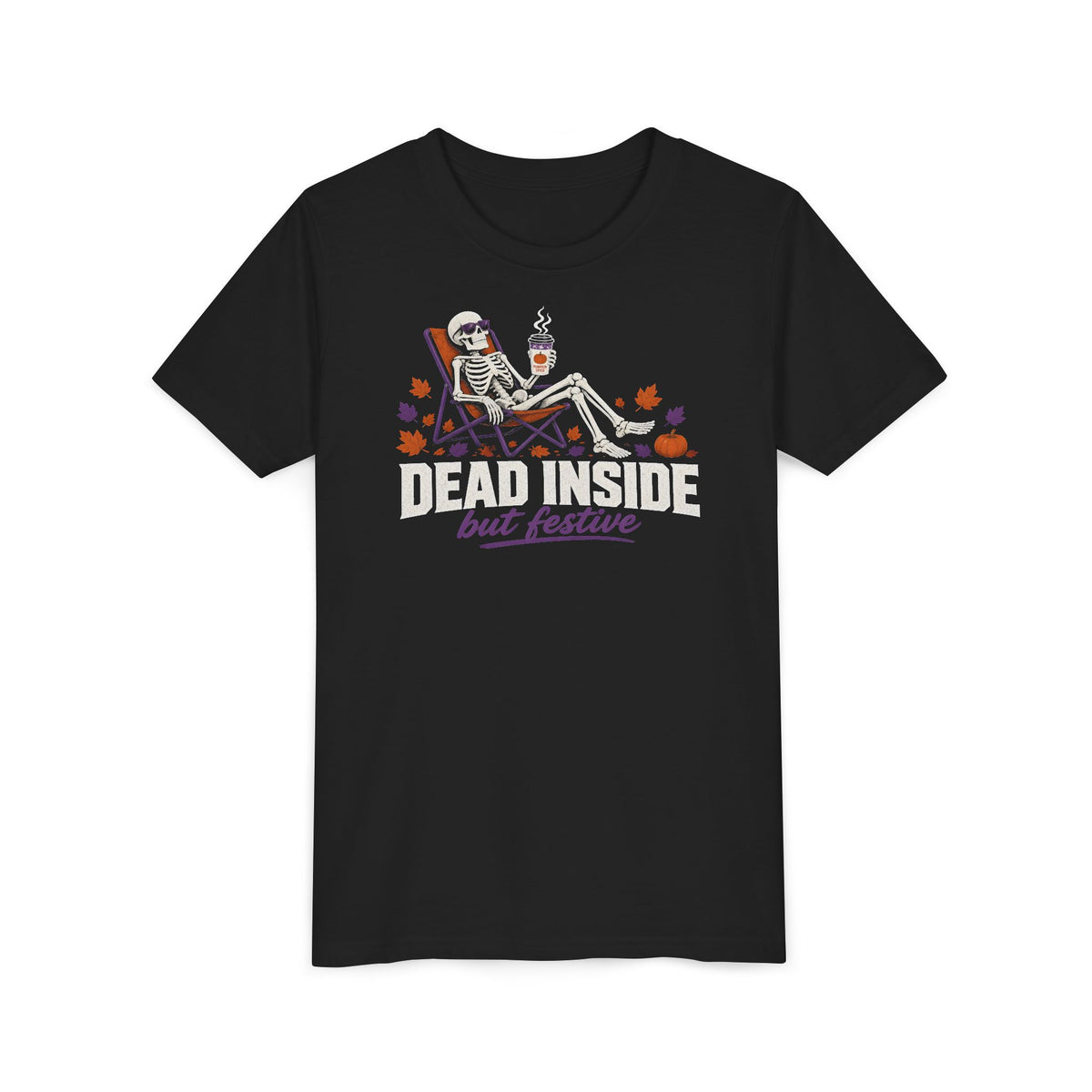 Dead Inside (But Festive) Kids Tee