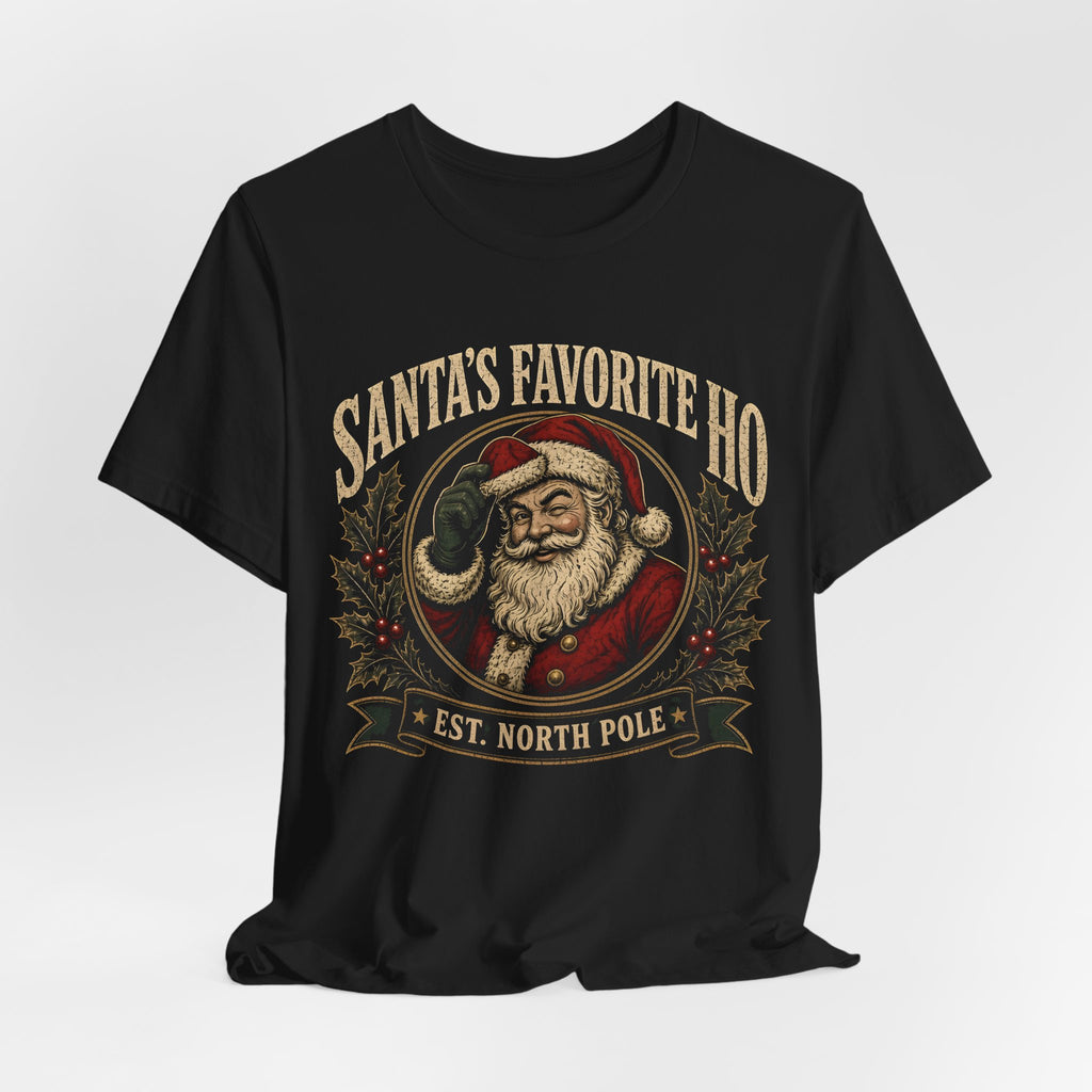 Santa's Favorite Ho Christmas Tee