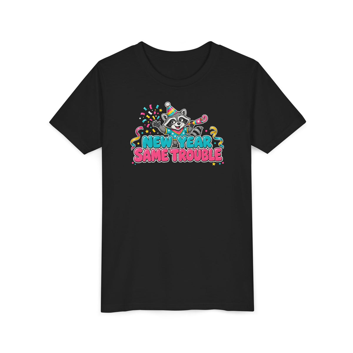 New Year Same Trouble Kids New Year's Tee